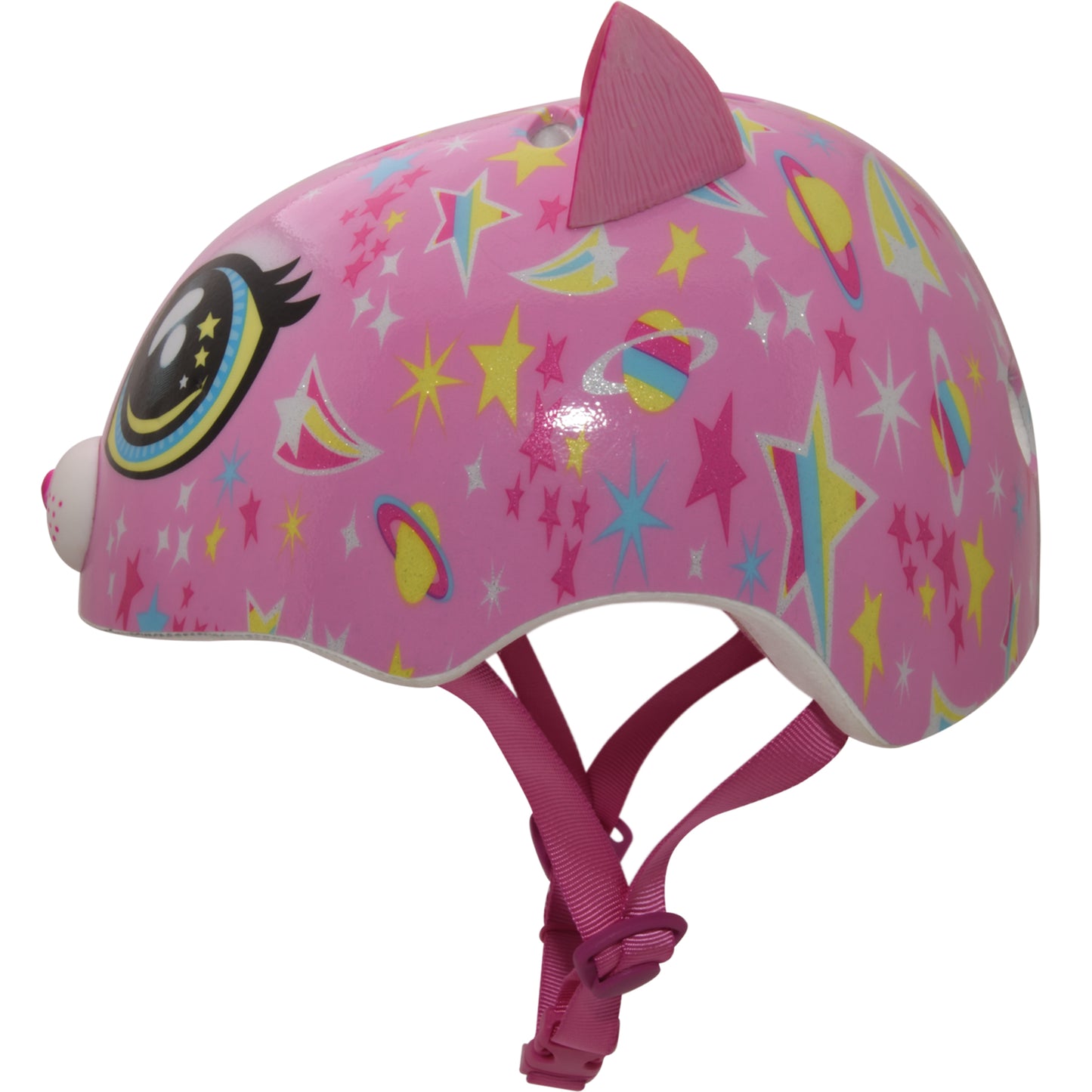 C-PREME RASKULLZ TODDLER HELMET UNISIZE 48-52cm ASTRO CAT PINK