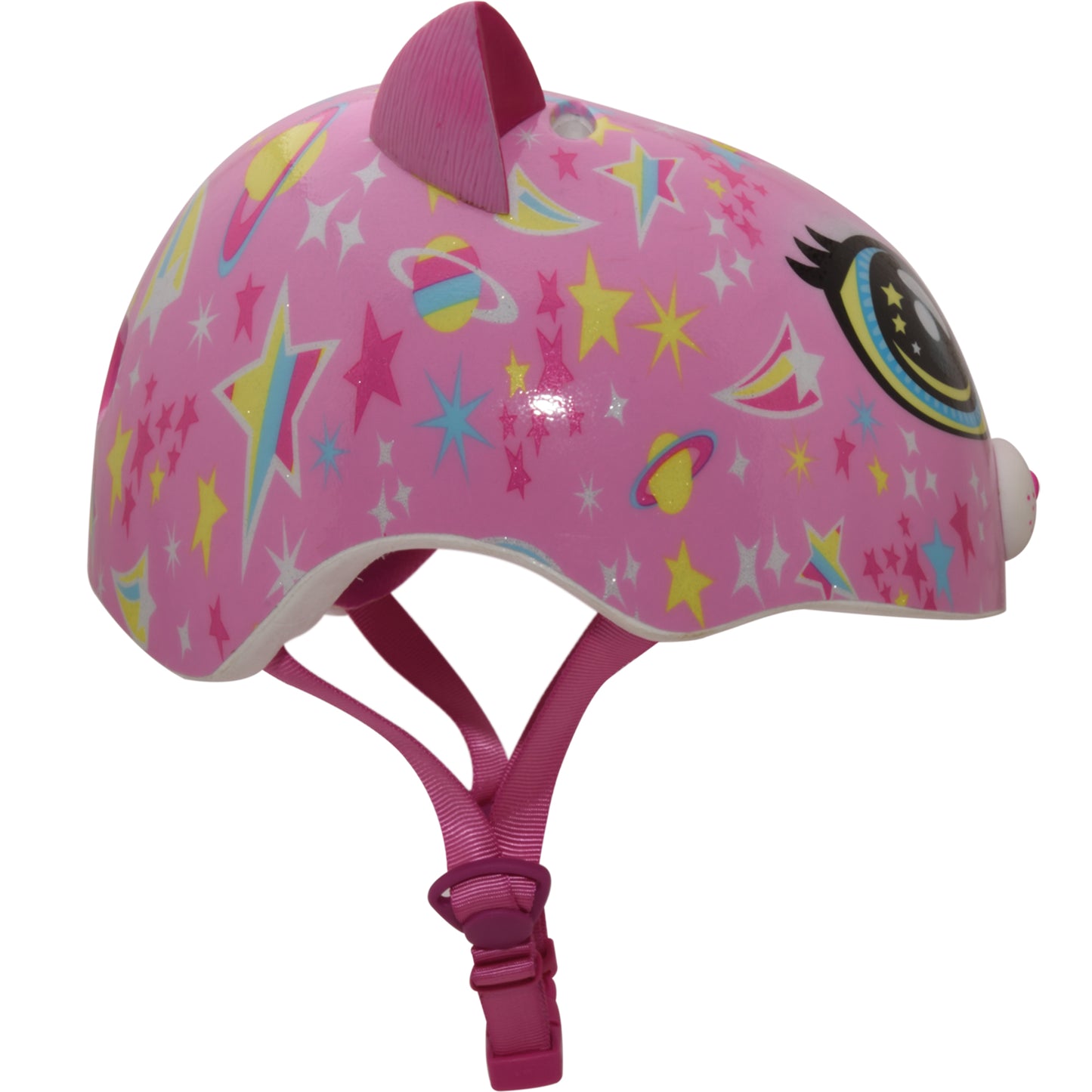 C-PREME RASKULLZ TODDLER HELMET UNISIZE 48-52cm ASTRO CAT PINK
