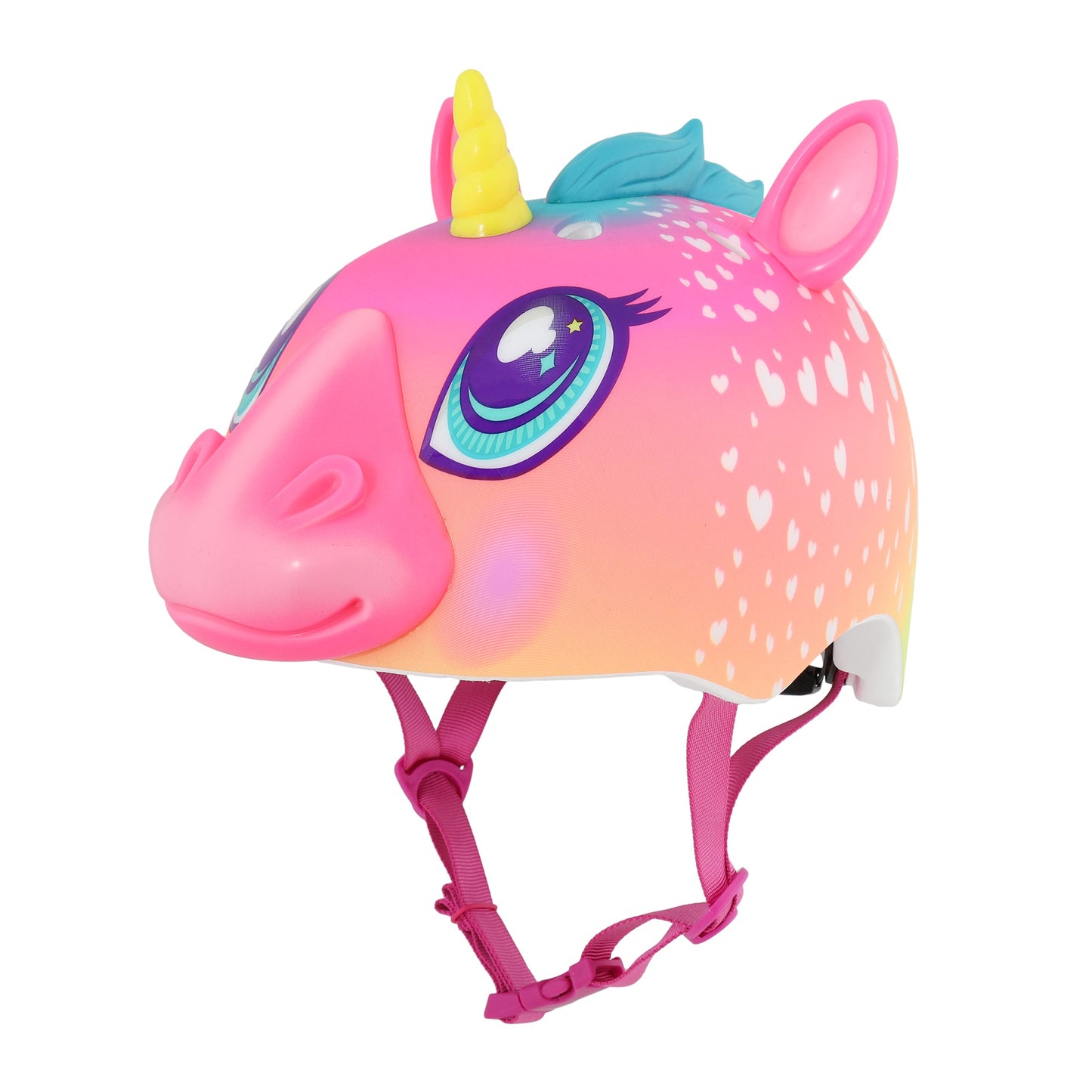 C-PREME RASKULLZ FS CHILD HELMET UNISIZE 50-54cm  SUPER RAINBOW CORN