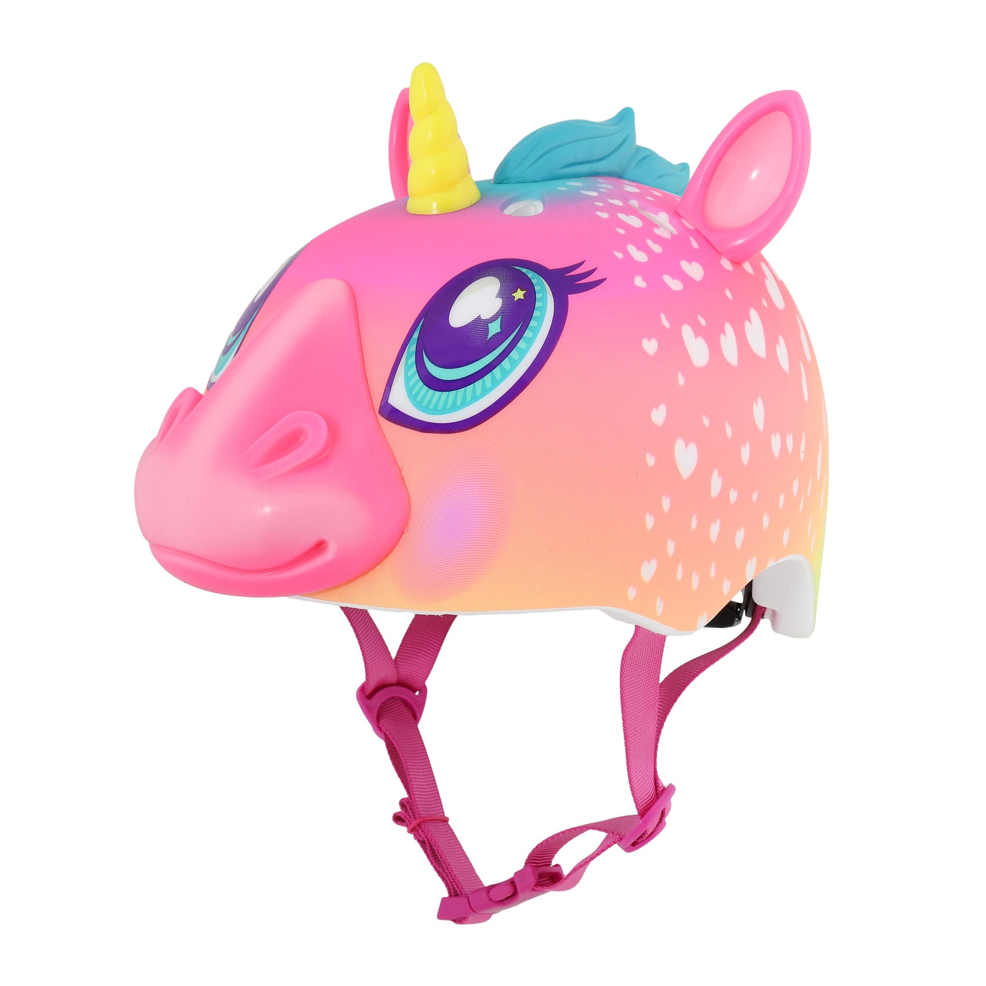 C-PREME RASKULLZ FS CHILD HELMET UNISIZE 50-54cm  SUPER RAINBOW CORN
