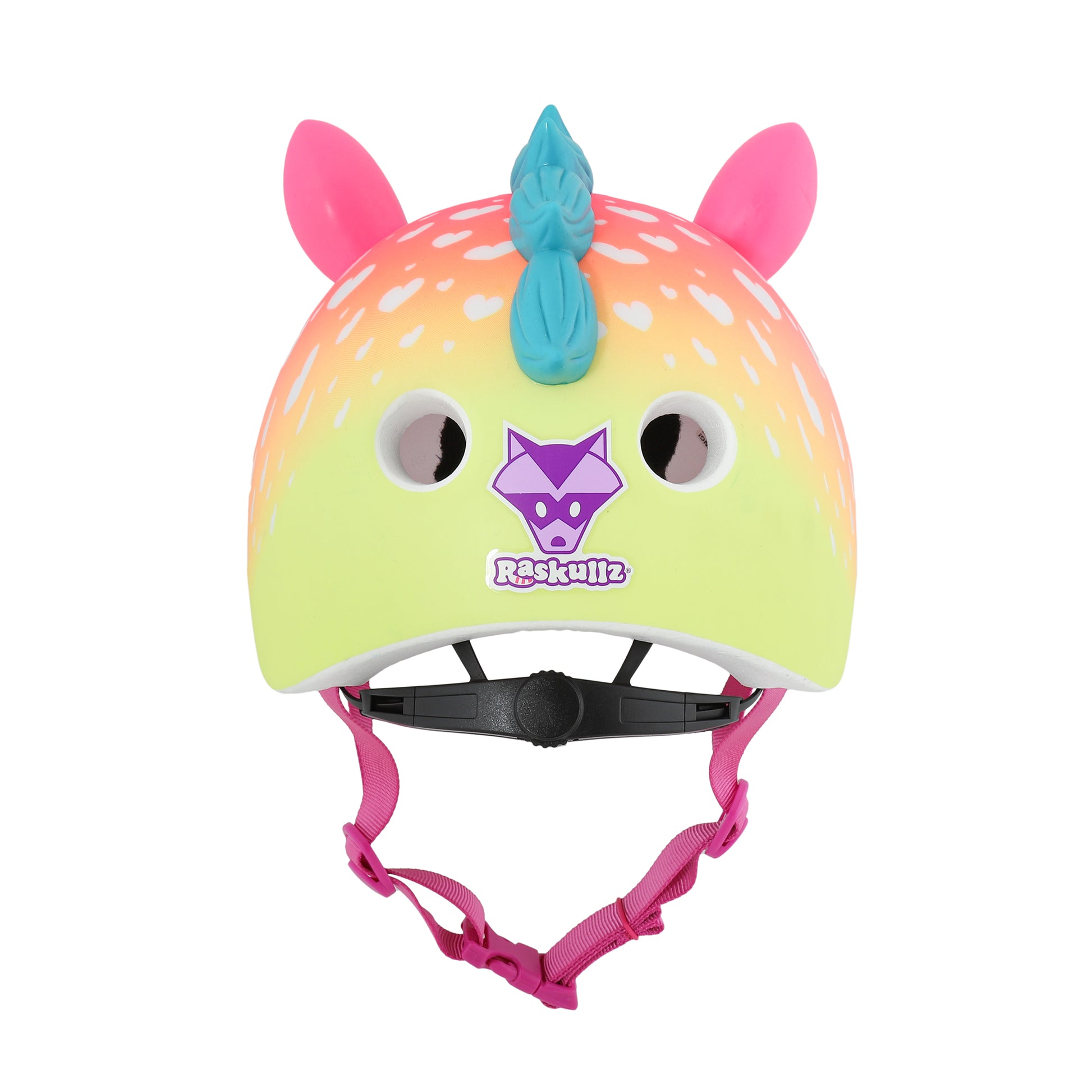 C-PREME RASKULLZ FS CHILD HELMET UNISIZE 50-54cm  SUPER RAINBOW CORN