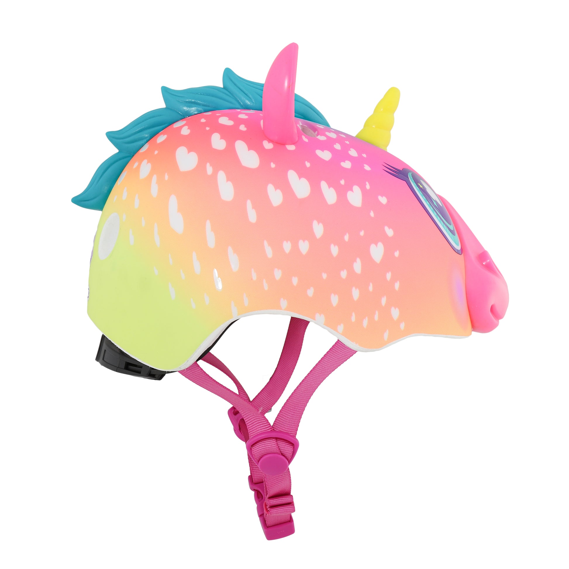 C-PREME RASKULLZ FS CHILD HELMET UNISIZE 50-54cm  SUPER RAINBOW CORN