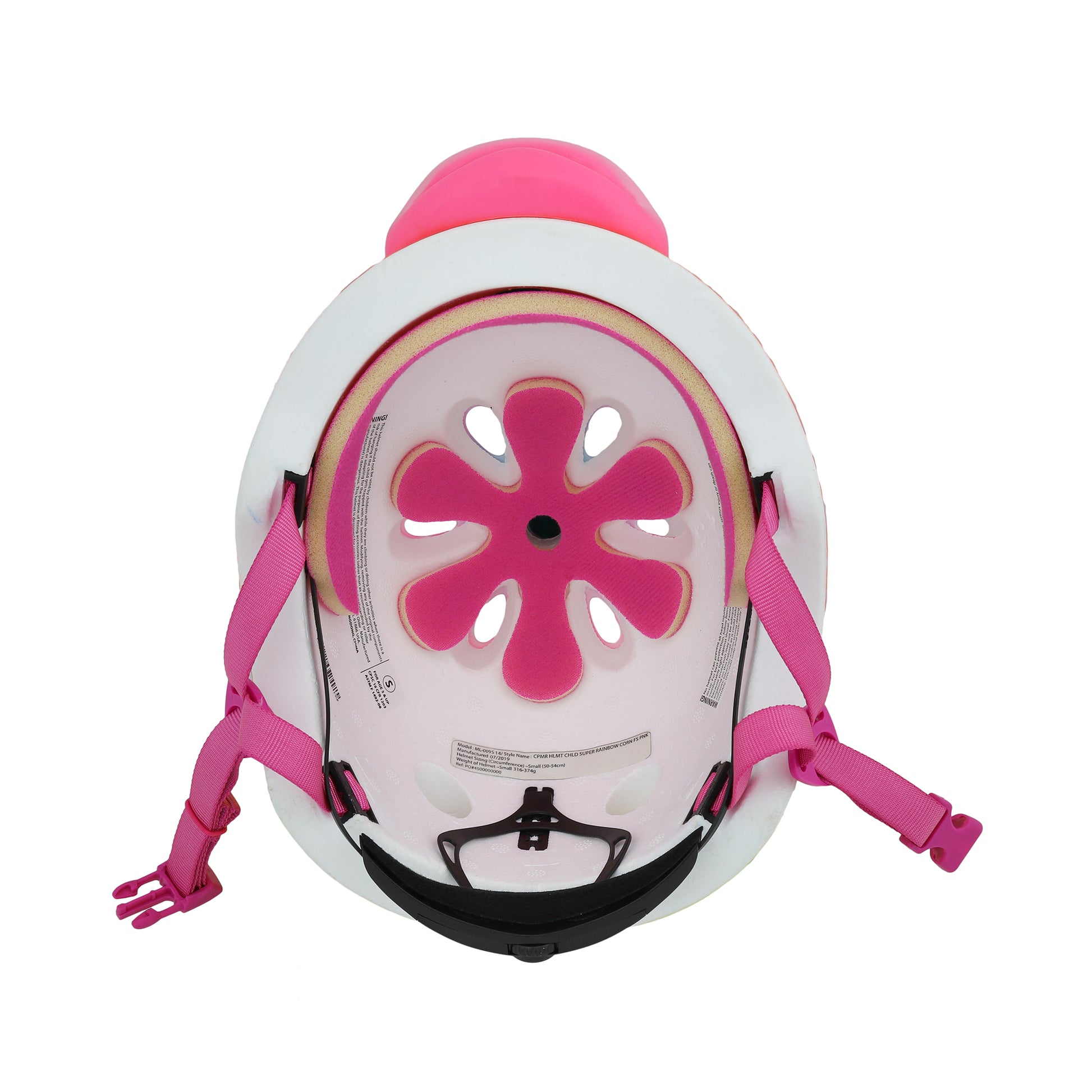 C-PREME RASKULLZ FS CHILD HELMET UNISIZE 50-54cm  SUPER RAINBOW CORN