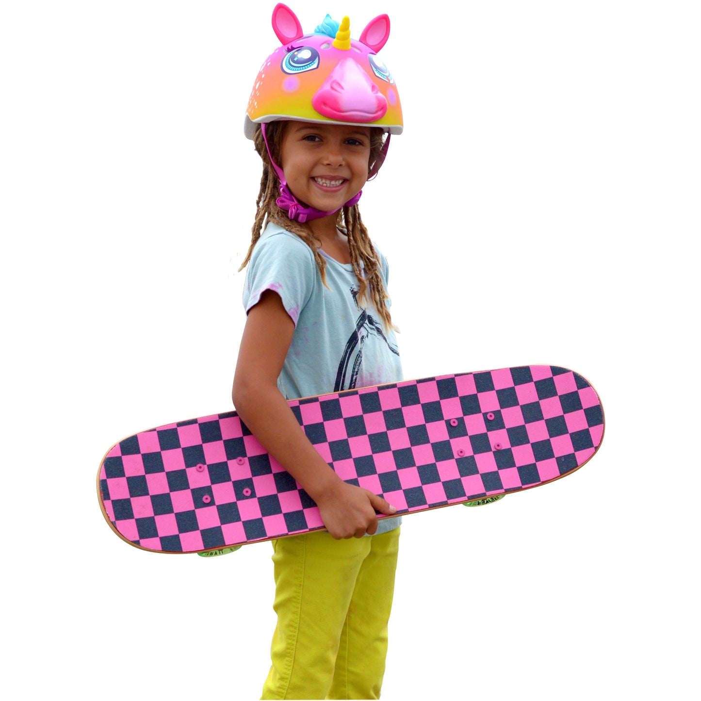 C-PREME RASKULLZ FS CHILD HELMET UNISIZE 50-54cm  SUPER RAINBOW CORN
