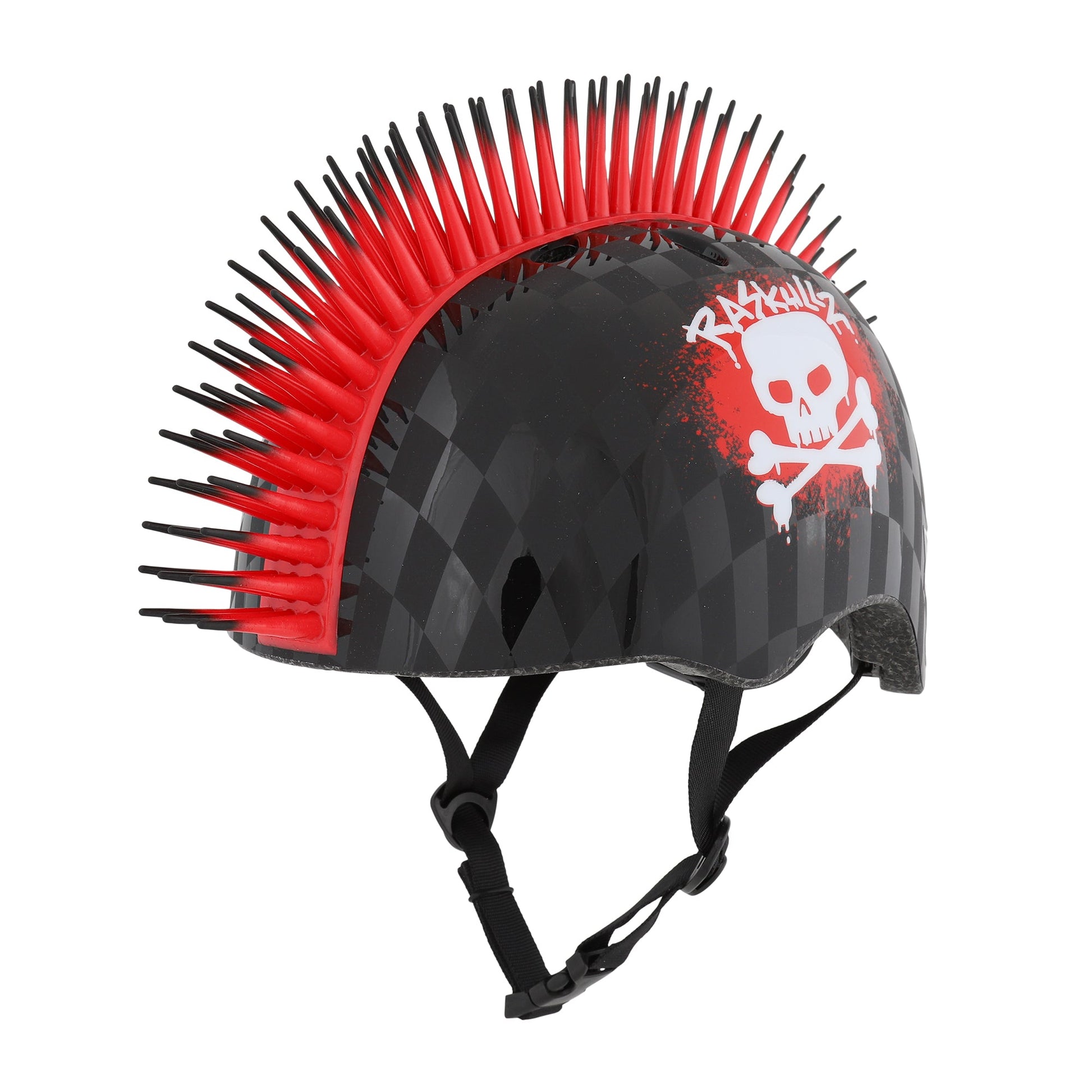 C-PREME RASKULLZ FS CHILD HELMET UNISIZE 50-54cm SKULL HAWK RED