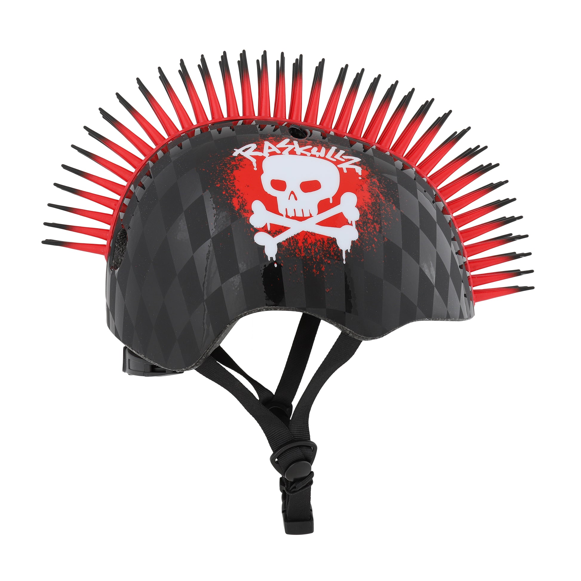 C-PREME RASKULLZ FS CHILD HELMET UNISIZE 50-54cm SKULL HAWK RED