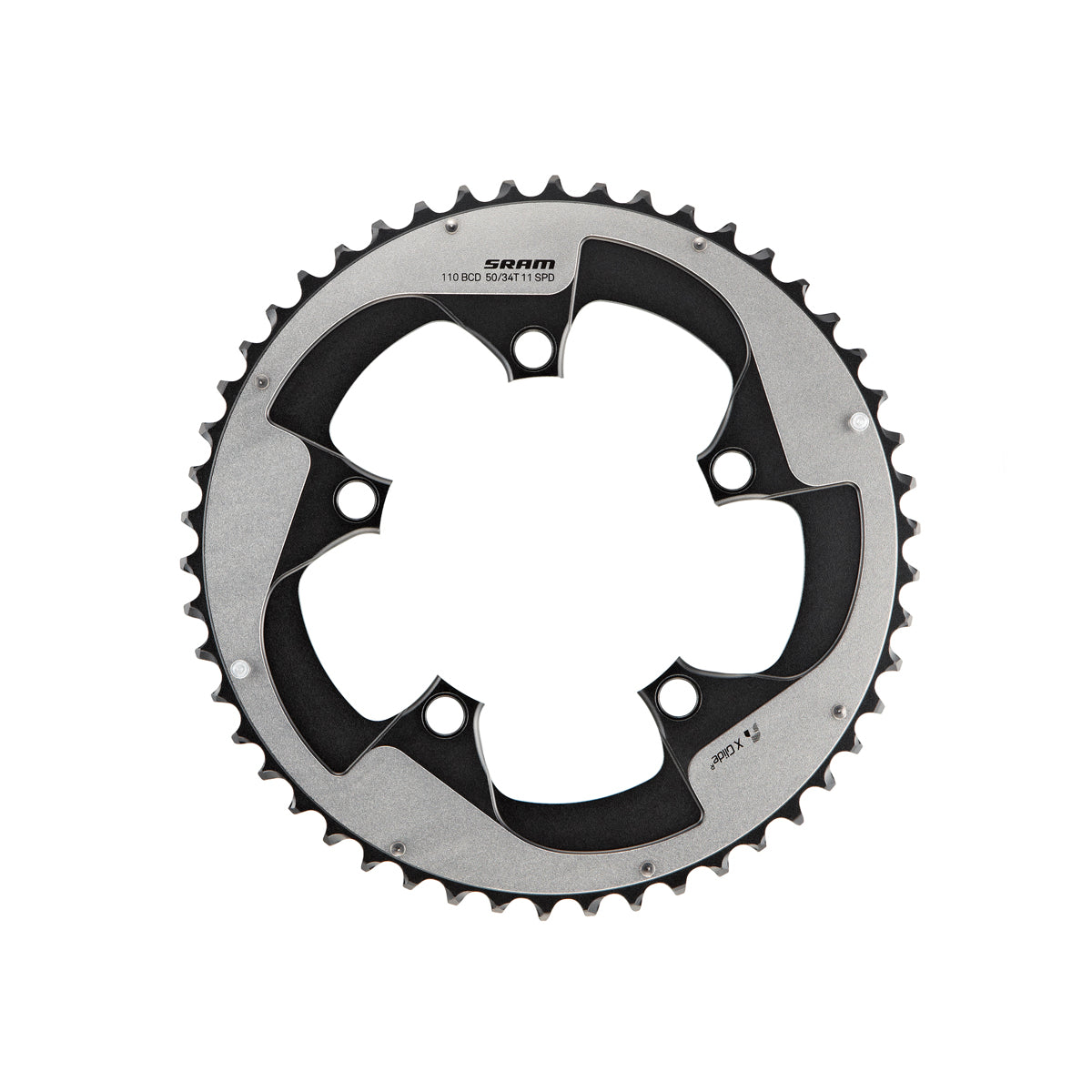 SRAM RIVAL22 X-GLIDE R 2x11-SPEED CHAINRING 50T