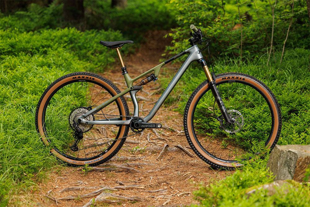 CUBE AMS ONE11 C:68X TM 29 FS MTB BIKE 2023 FLASHGREY 'N' OLIVE