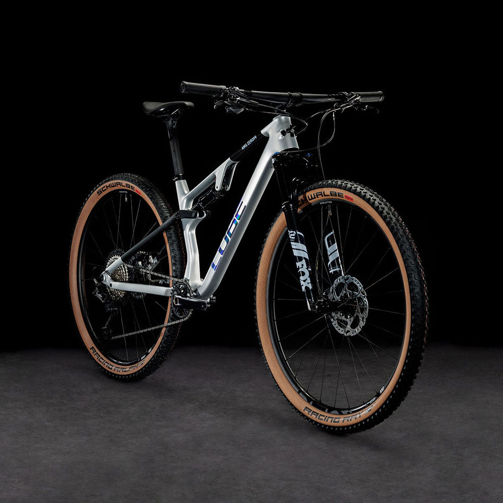 CUBE AMS ZERO99 C:68X RACE 29 FS MTB BIKE SILVER 'N' BLACK