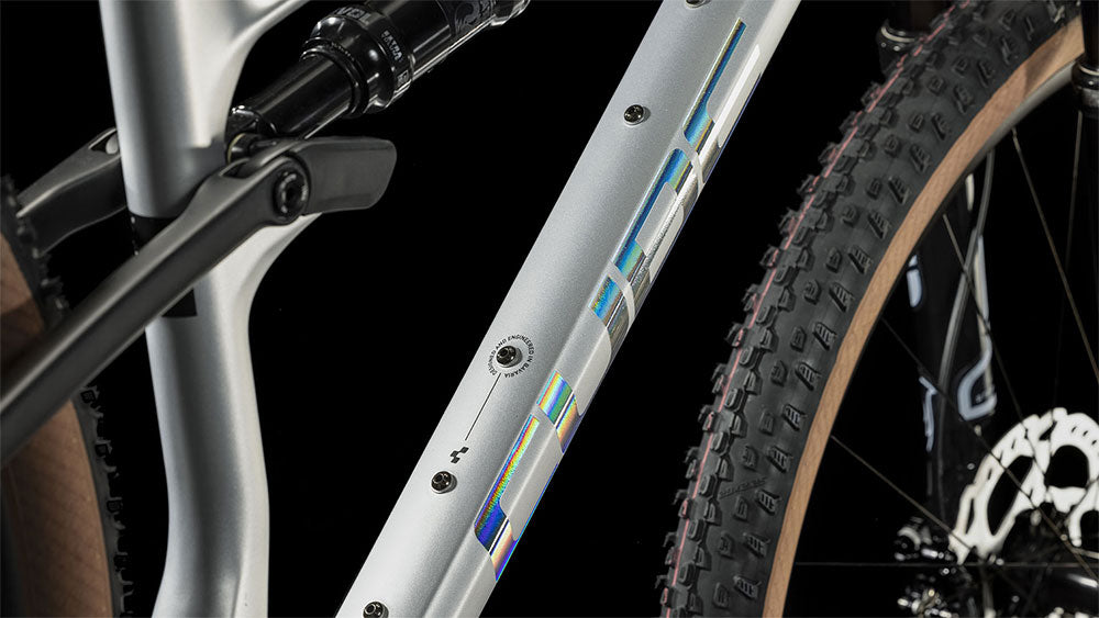 CUBE AMS ZERO99 C:68X RACE 29 FS MTB BIKE SILVER 'N' BLACK