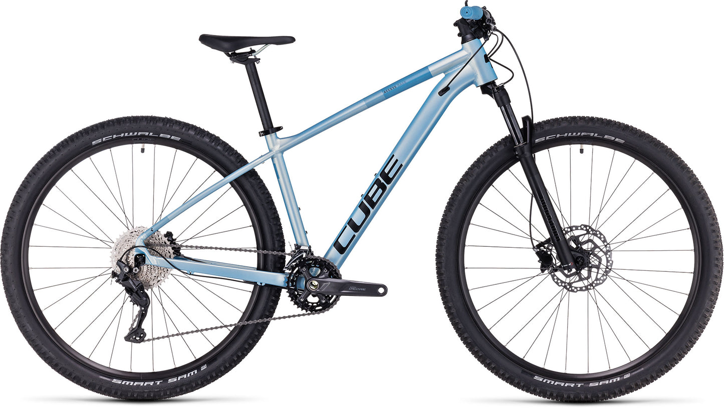 CUBE ACCESS WS RACE WOMEN'S HARDTAIL MTB BIKE 2023 SAGEMETALLIC 'N' PETROL