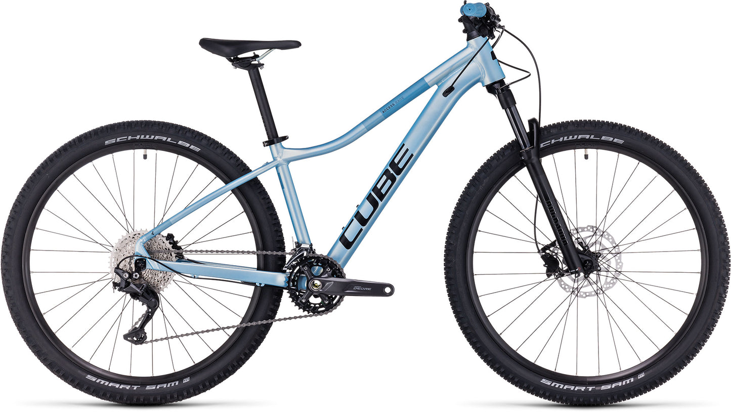 CUBE ACCESS WS RACE WOMEN'S HARDTAIL MTB BIKE 2023 - SAGEMETALLIC 'N' PETROL