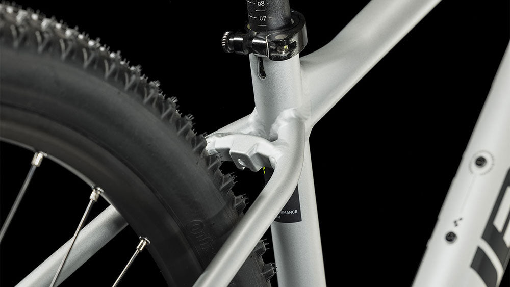 CUBE ATTENTION SLX HARDTAIL MTB BIKE 2023 SILVERGREY´N´LIME