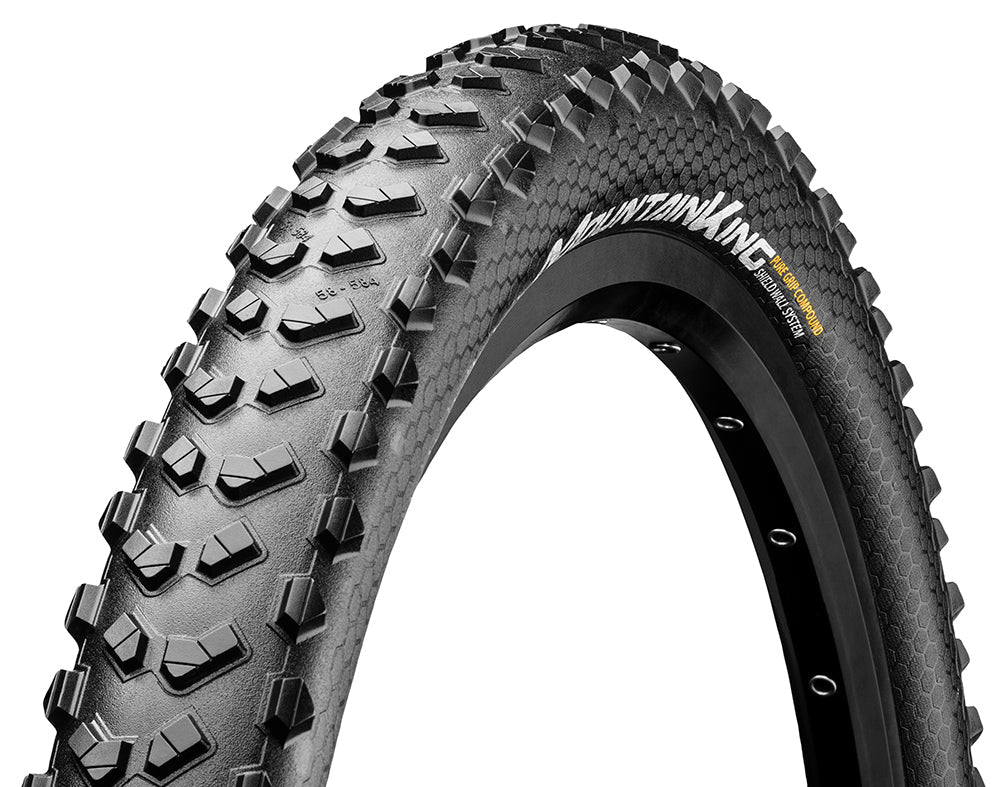 CONTINENTAL MOUNTAIN KING 2.6 SHIELDWALL TLR 27.5X2.60" FOLDING TYRE