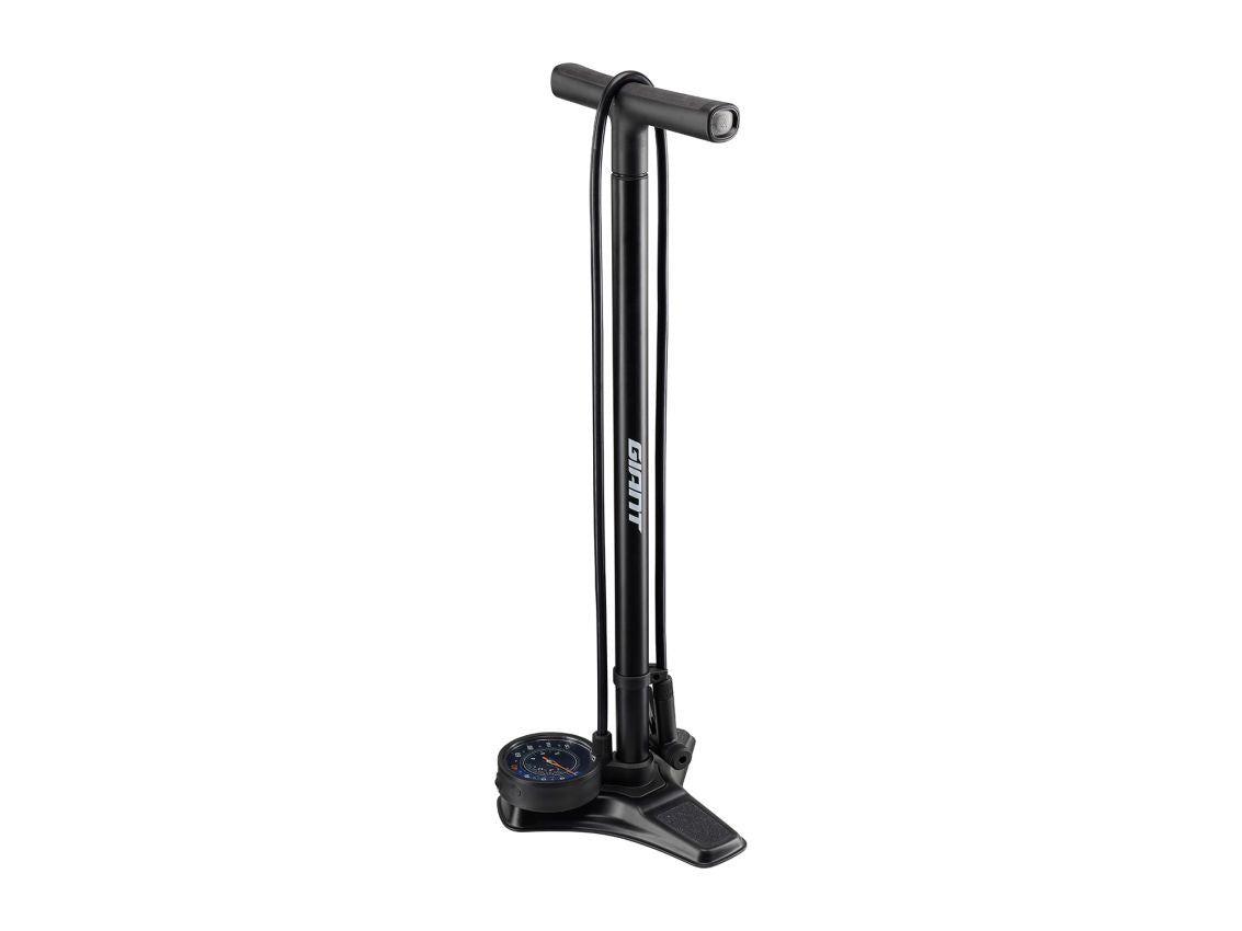 GIANT CONTROL TOWER ELITE FLOOR PUMP WITH BASE MOUNTED GAUGE