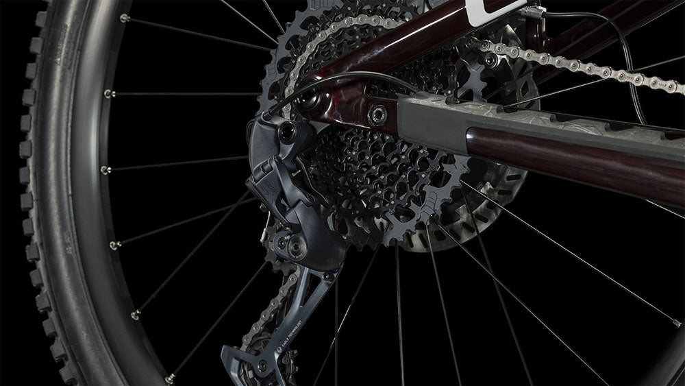 CUBE STEREO HYBRID ONE55 C:68X SLX 750 29 e-MTB BIKE 2024 LIQUIDRED 'N' CARBON