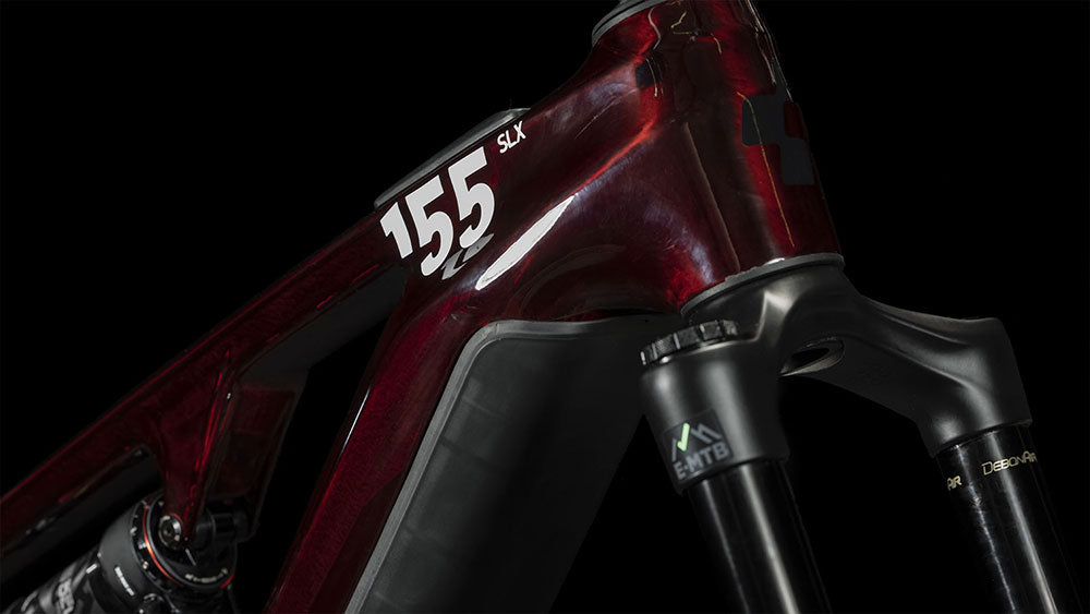 CUBE STEREO HYBRID ONE55 C:68X SLX 750 29 e-MTB BIKE 2024 LIQUIDRED 'N' CARBON