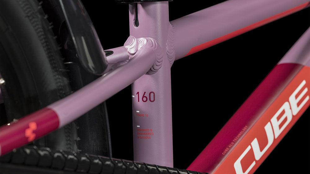 CUBE CUBIE 160 RT KID'S BIKE 2023 - ROSE 'N' CORAL