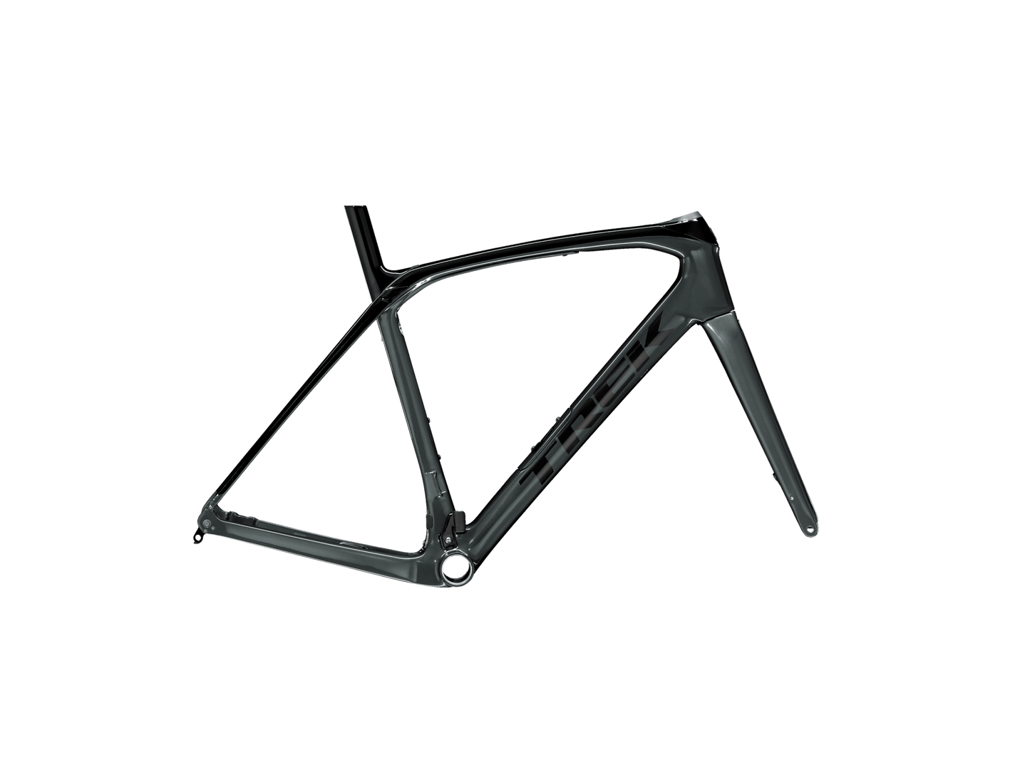 TREK DOMANE SLR DISC GEN 3 FRAMESET 2022 - LITHIUM GREY/TREK BLACK