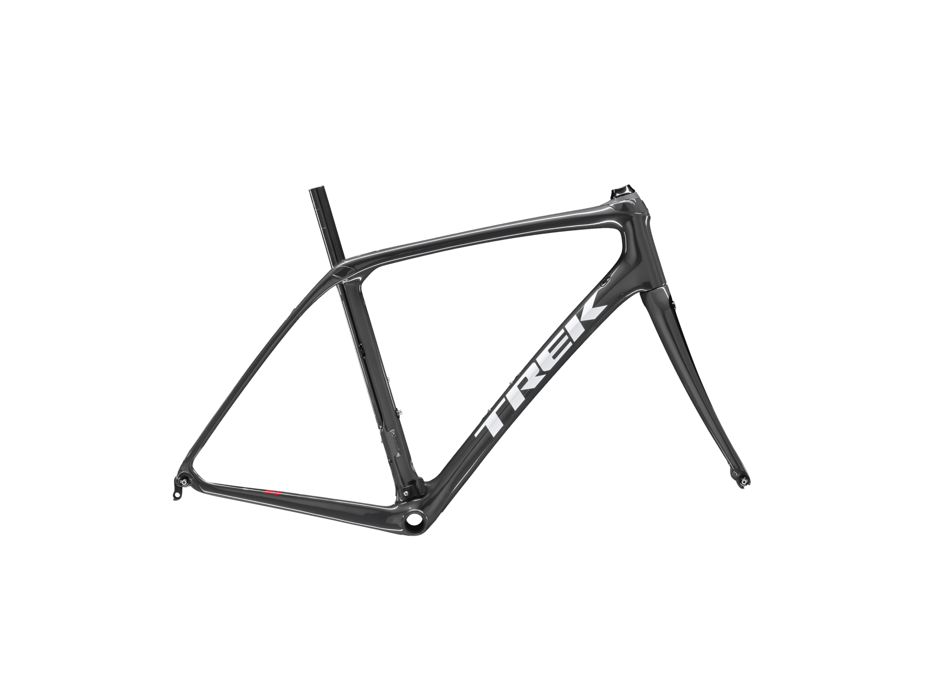 Trek Domane SLR Gen 2 Rim Brake Frameset 2024 Solid Charcoal Trek Black allterraincycles