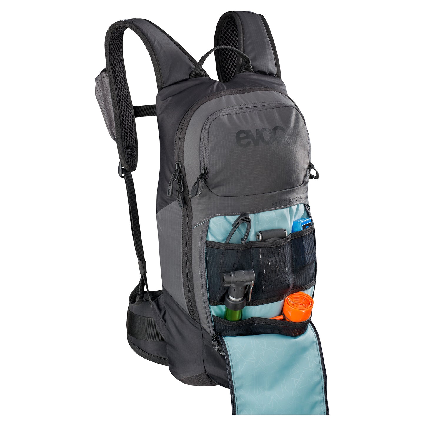 EVOC FR LITE RACE 10L PROTECTOR BACKPACK GREY/BLACK