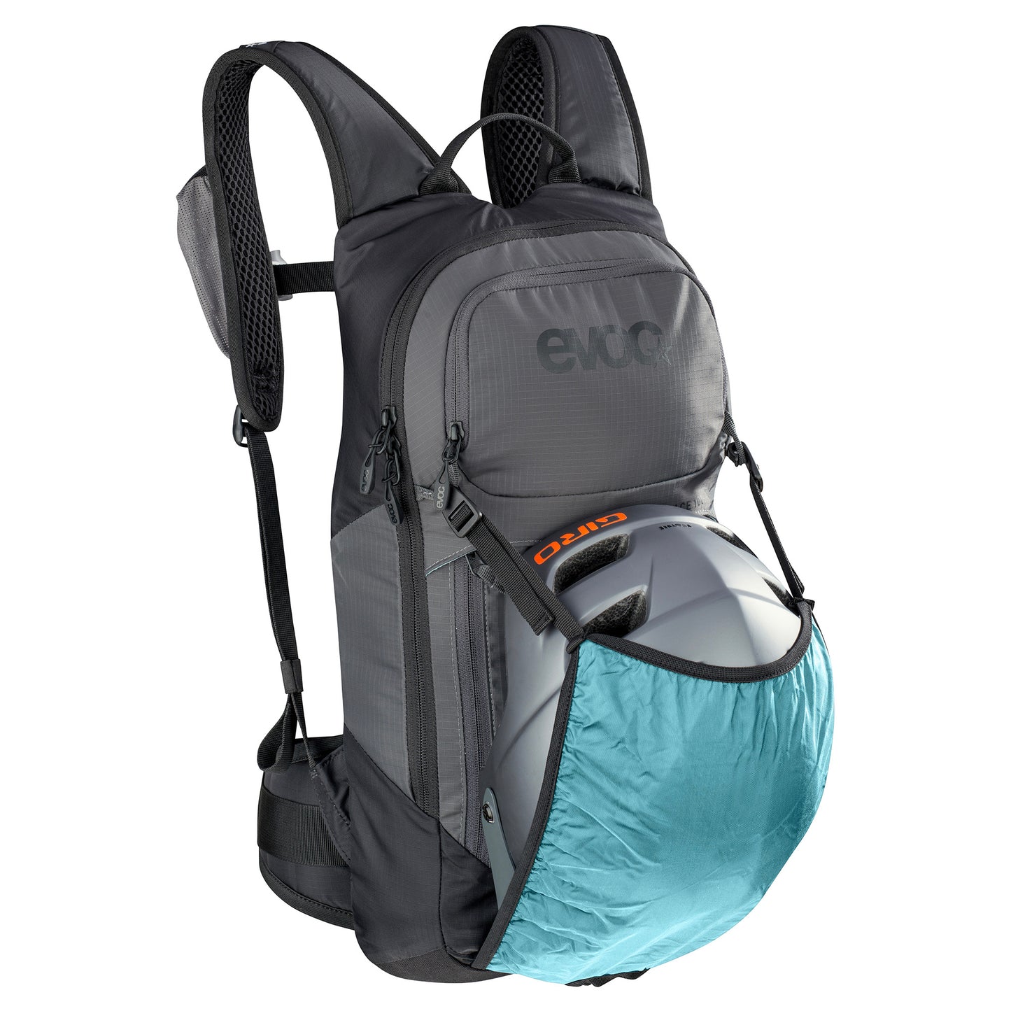 EVOC FR LITE RACE 10L PROTECTOR BACKPACK GREY/BLACK