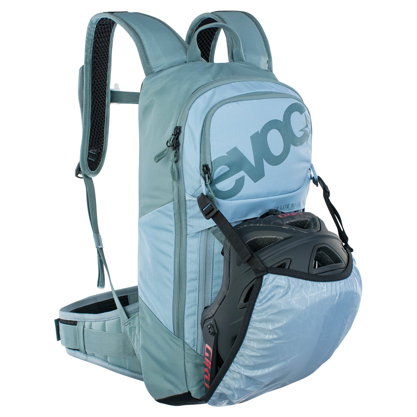 EVOC FR LITE RACE 10L PROTECTOR BACKPACK STEEL/COPEN BLUE