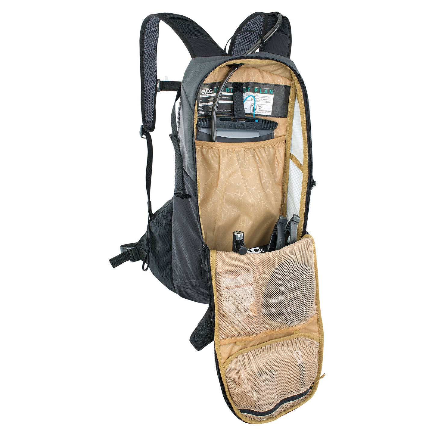EVOC RIDE PERFORMANCE BACKPACK 12L + 2L BLADDER