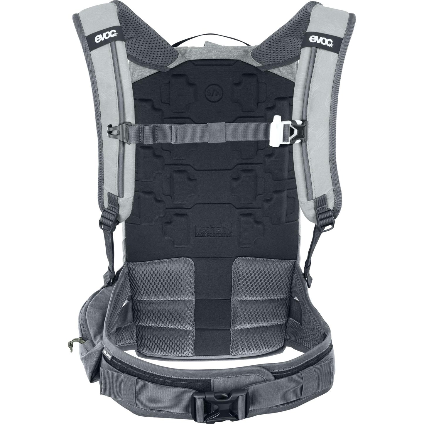 EVOC TRAIL PRO PROTECTOR BACKPACK 10L STONE/CARBON GREY