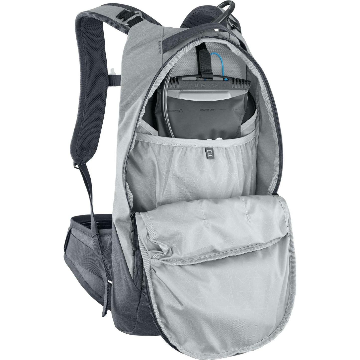 EVOC TRAIL PRO PROTECTOR BACKPACK 10L STONE/CARBON GREY