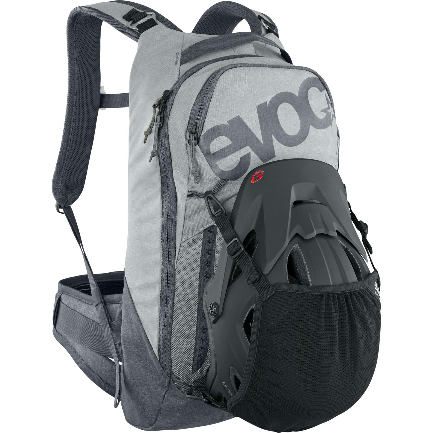 EVOC TRAIL PRO PROTECTOR BACKPACK 10L STONE/CARBON GREY