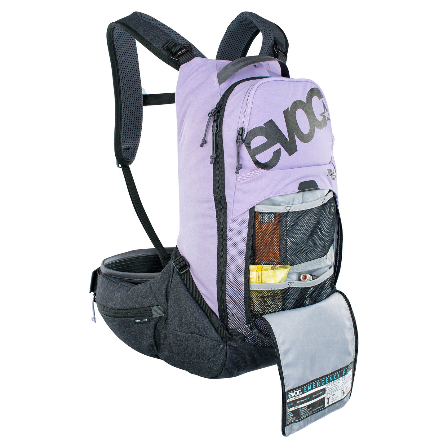 EVOC TRAIL PRO 16L PROTECTOR BACKPACK MULTICOLOUR