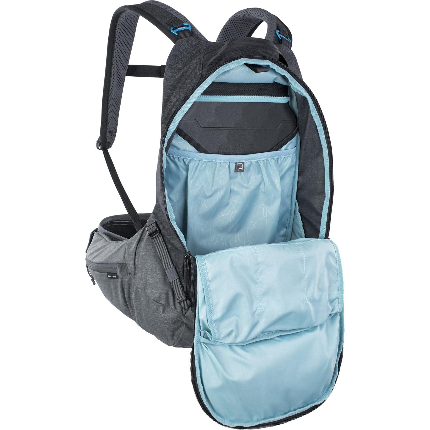 EVOC TRAIL PRO PROTECTOR BACKPACK 16L STONE/CARBON GREY