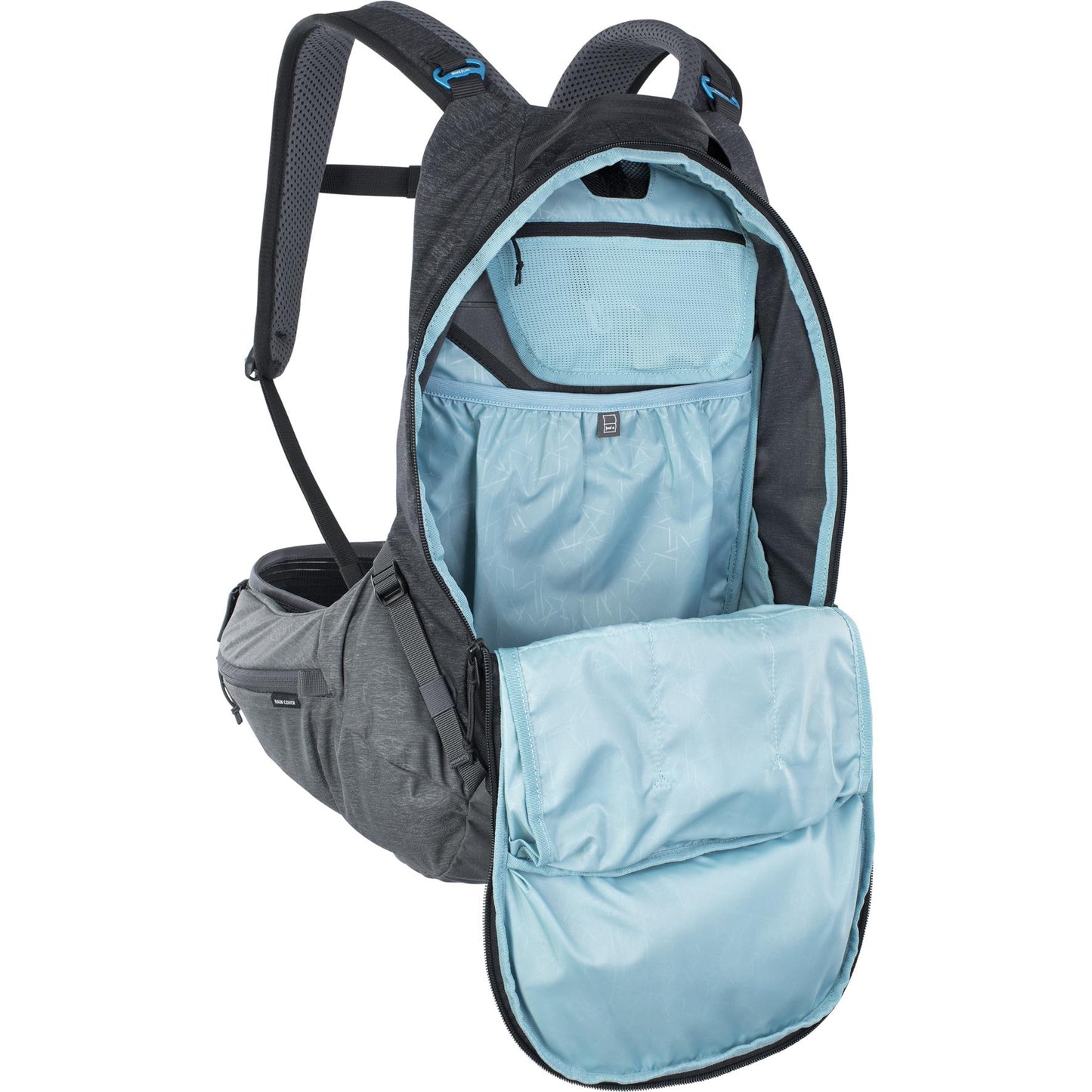EVOC TRAIL PRO PROTECTOR BACKPACK 16L STONE/CARBON GREY