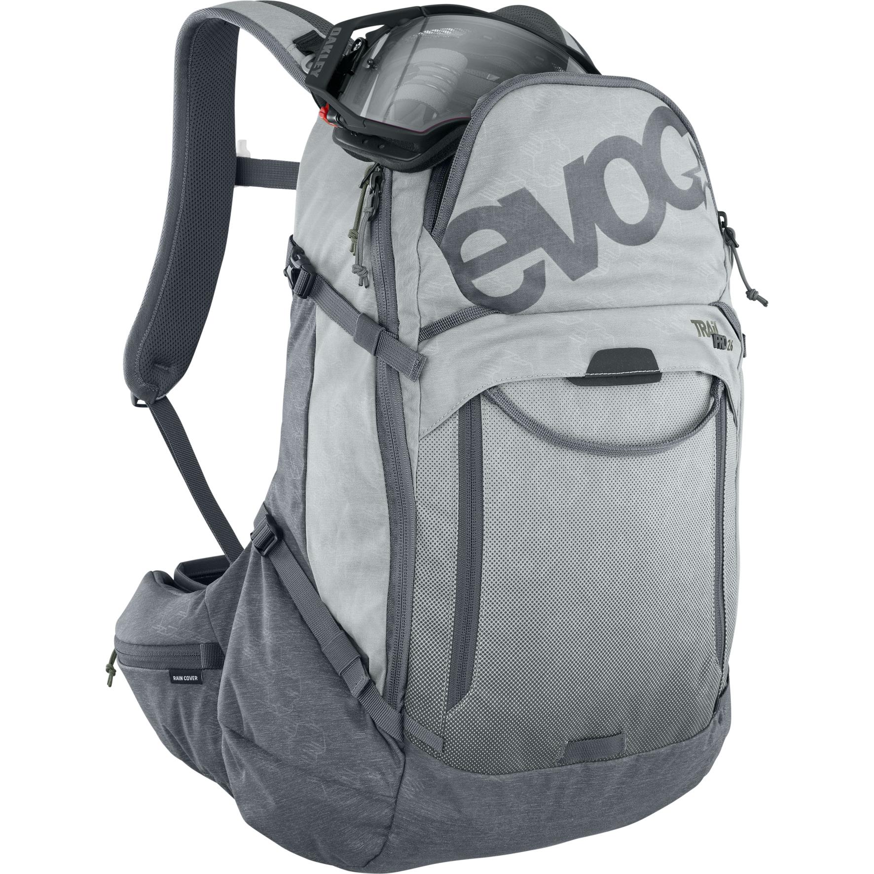EVOC TRAIL PRO 26L PROTECTOR BACKPACK STONE/CARBON GREY