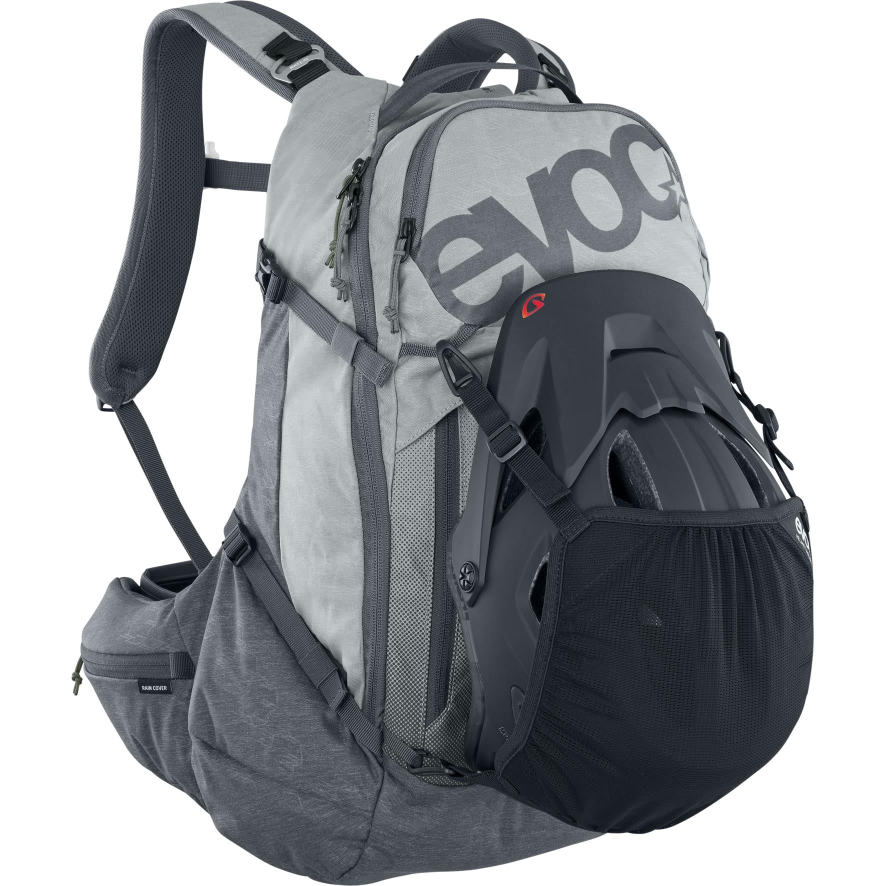 EVOC TRAIL PRO 26L PROTECTOR BACKPACK STONE/CARBON GREY