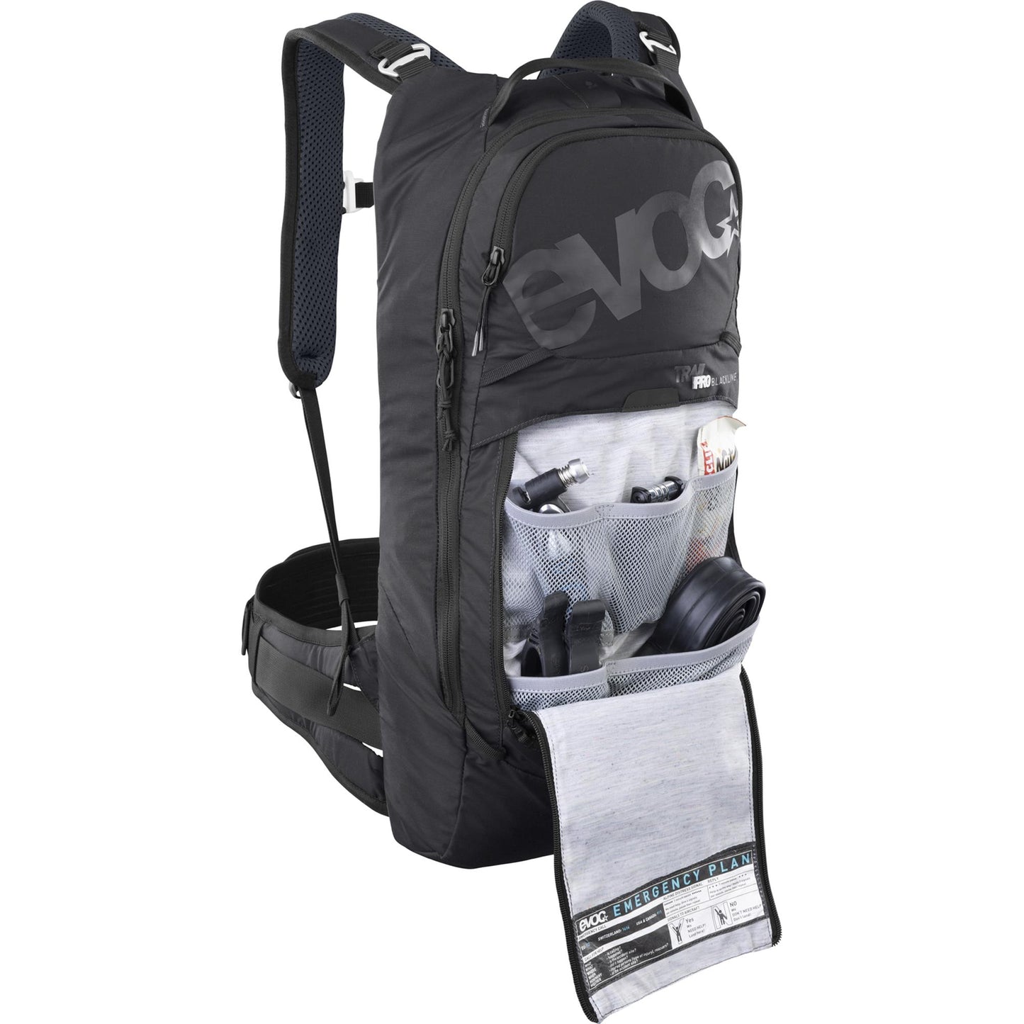 EVOC TRAIL PRO BLACKLINE PROTECTOR BACKPACK 10L