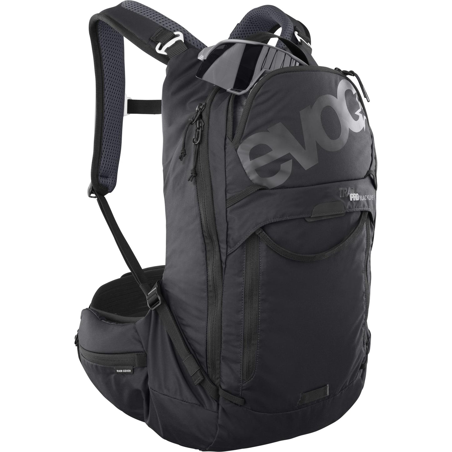 EVOC TRAIL PRO BLACKLINE PROTECTOR BACKPACK 16L