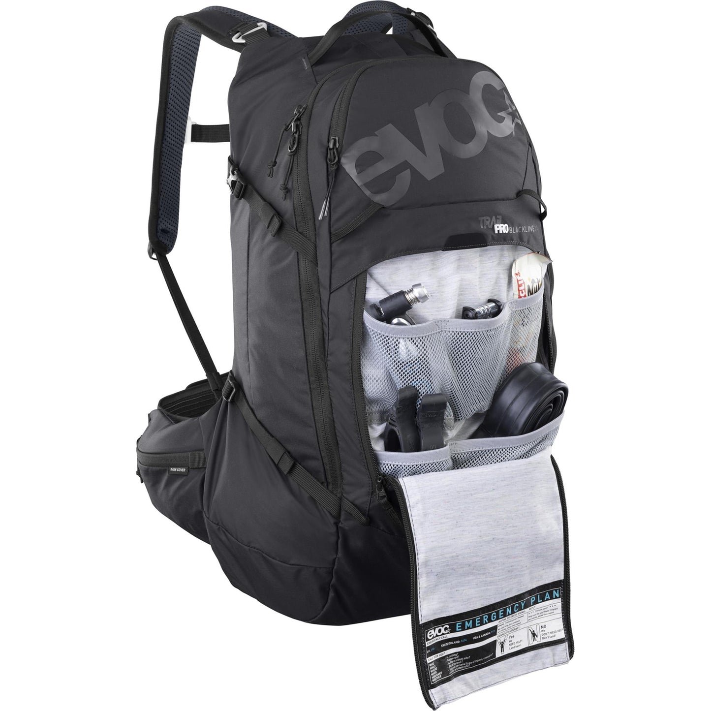 EVOC TRAIL PRO BLACKLINE PROTECTOR BACKPACK 26L