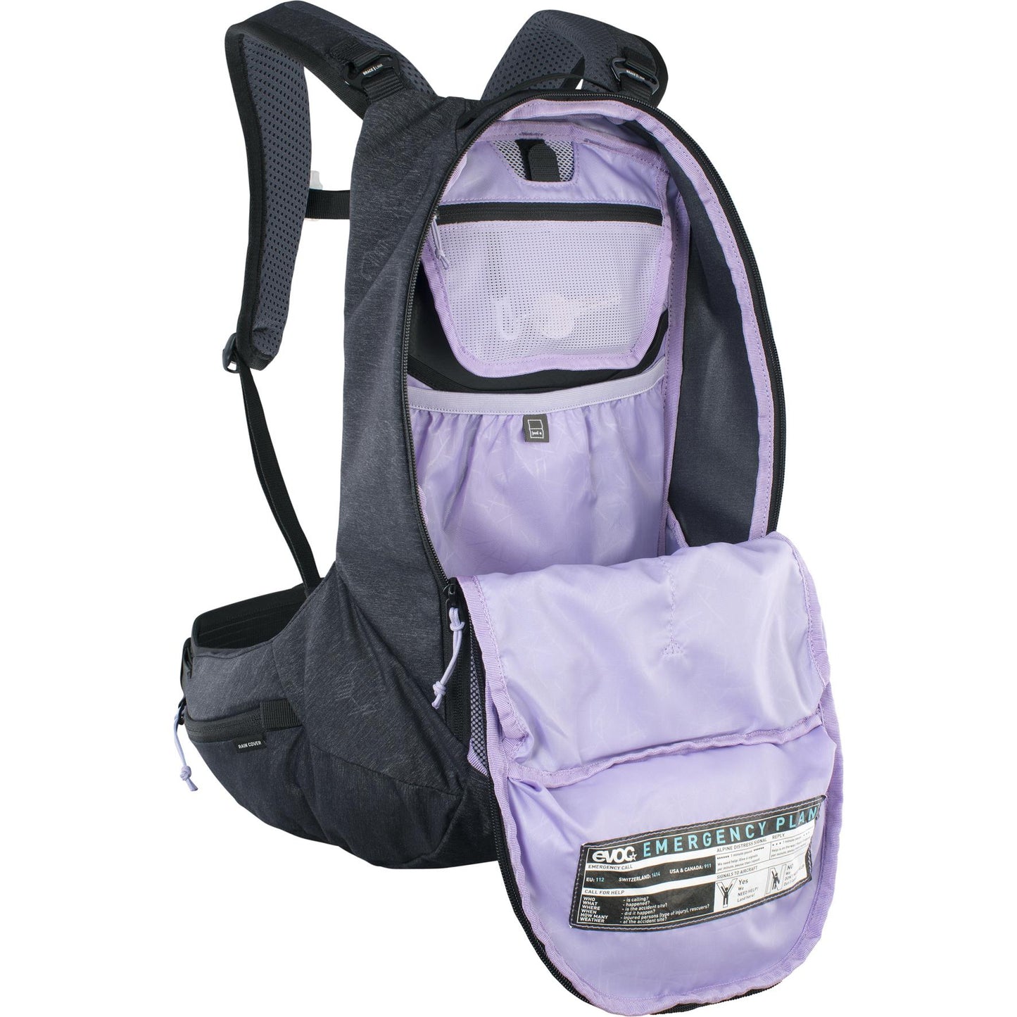 EVOC TRAIL PRO SF 12 PROTECTOR BACKPACK