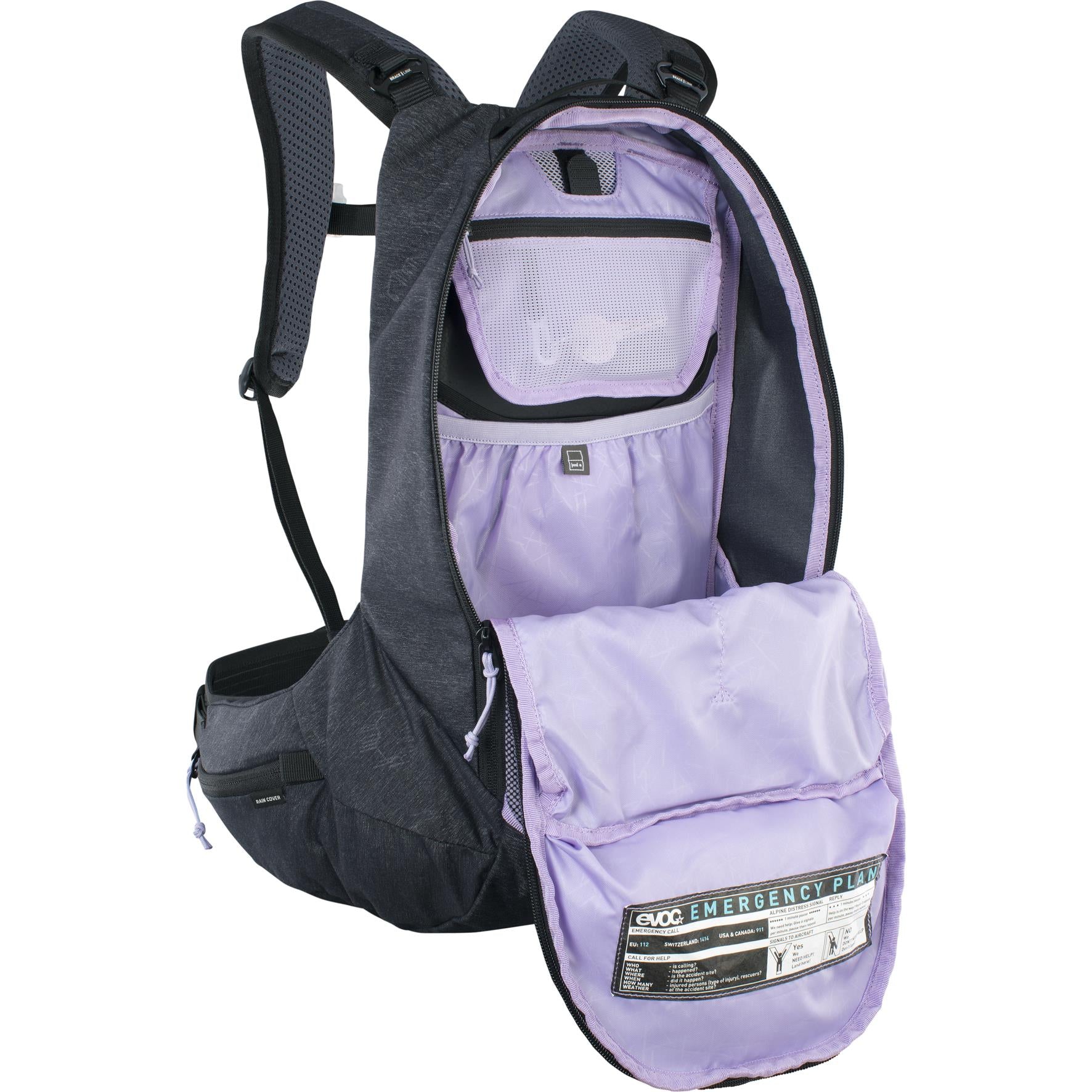 EVOC TRAIL PRO SF 12 PROTECTOR BACKPACK
