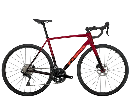 TREK EMONDA ALR 5 ROAD BIKE 2025 CRIMSON TO DARK CARMINE FADE