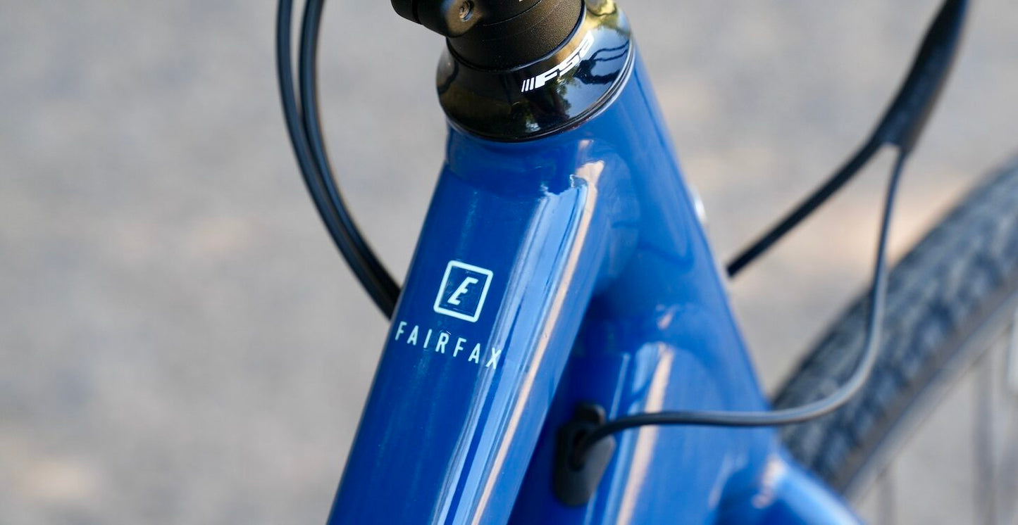 MARIN FAIRFAX E ST ELECTRIC HYBRID BIKE 2025 BLUE