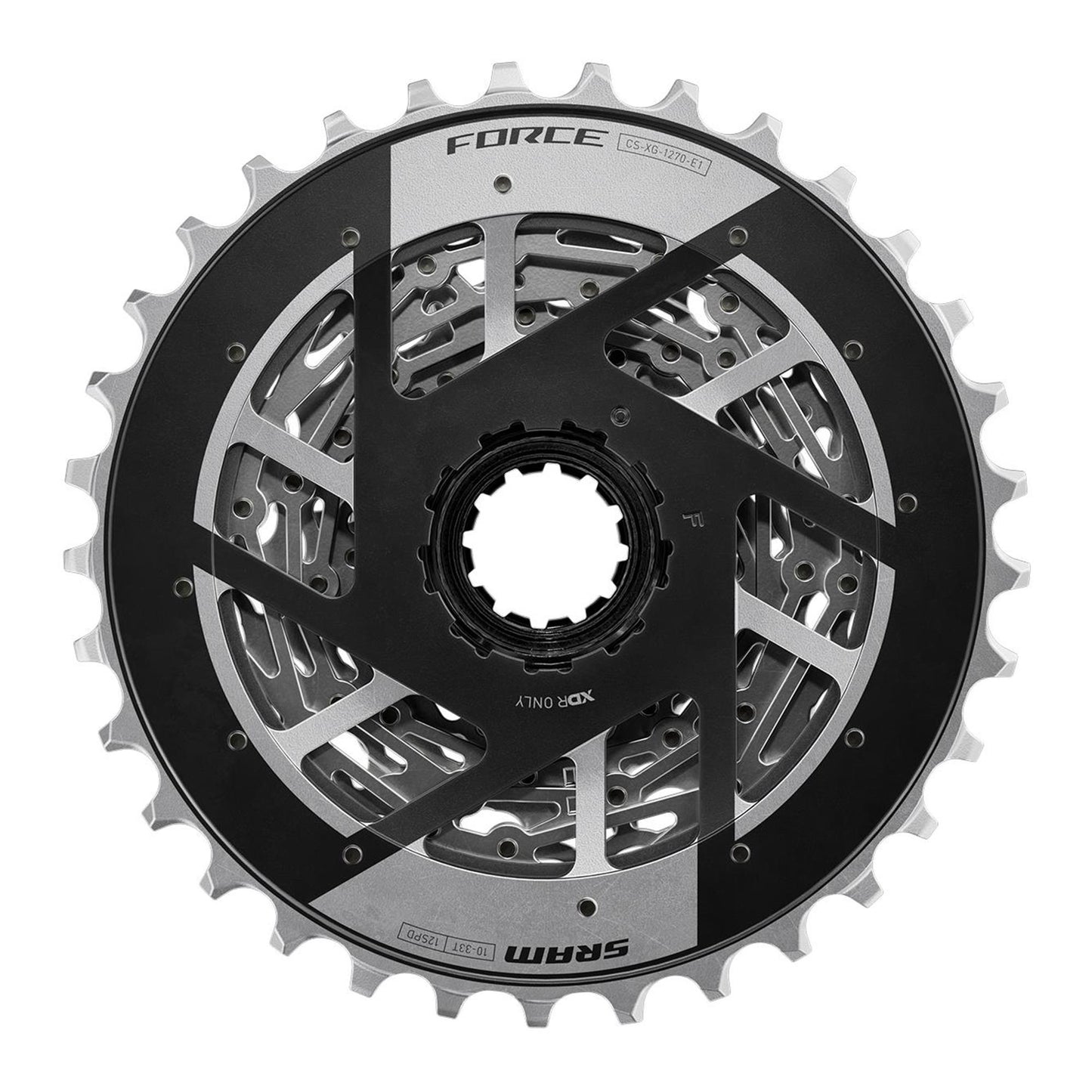 SRAM FORCE XG-1270 E1 12-SPEED CASSETTE
