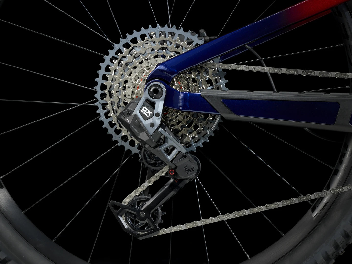 TREK FUEL EX 8 GX AXS T-TYPE GEN 6 BIKE 2025 RAGE RED