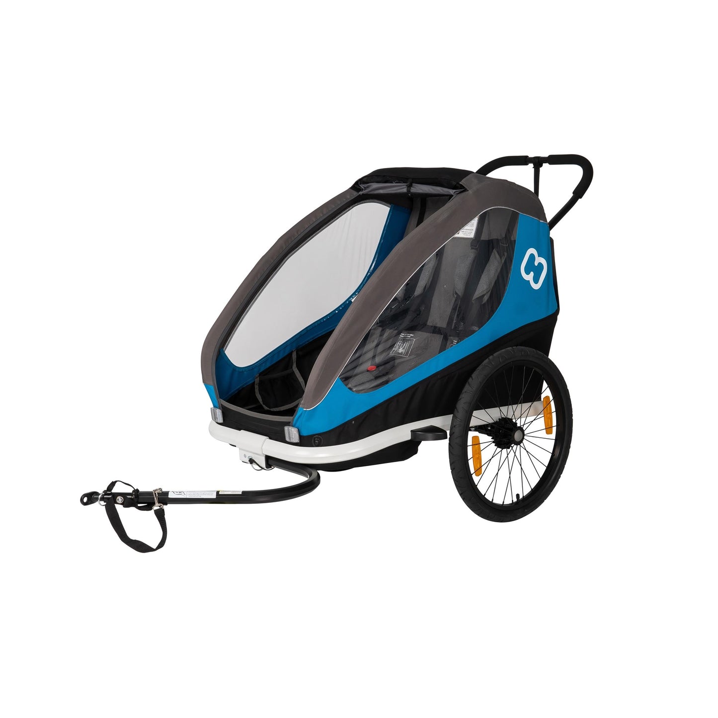 HAMAX TRAVELLER TWIN CHILD BIKE TRAILER