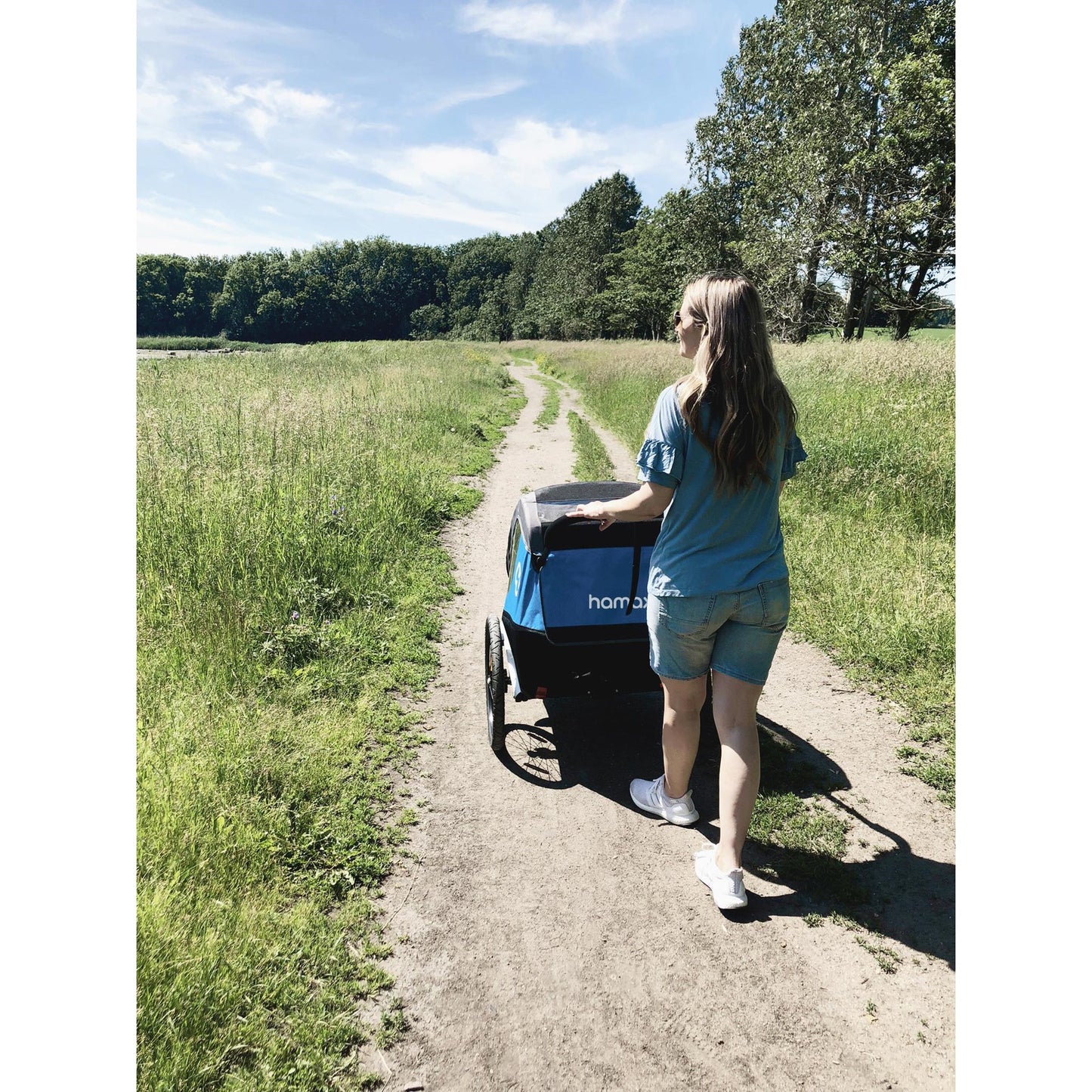 HAMAX TRAVELLER TWIN CHILD BIKE TRAILER