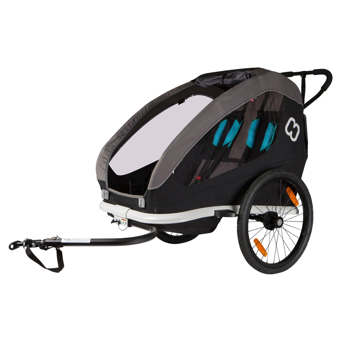 HAMAX TRAVELLER TWIN CHILD BIKE TRAILER