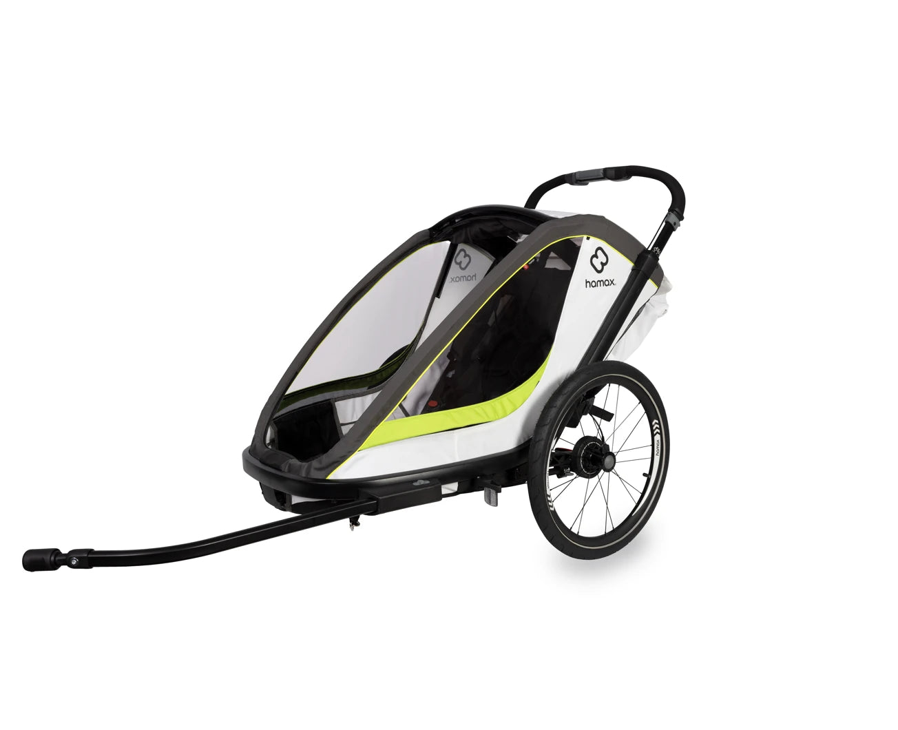 HAMAX BREEZE TWO SEATER CHILD BIKE TRAILER