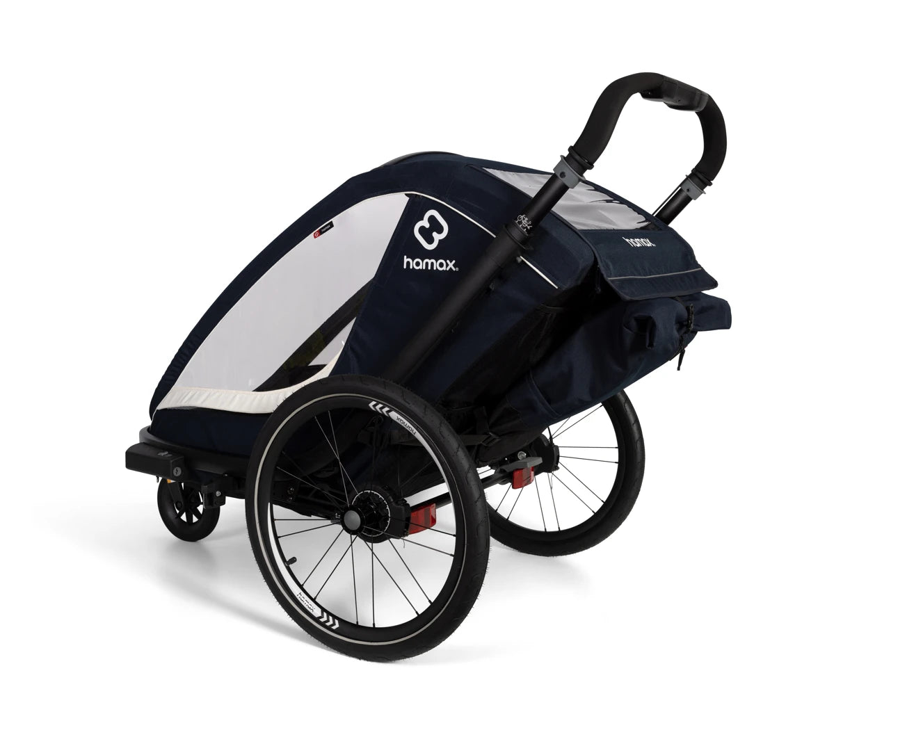 HAMAX BREEZE TWO SEATER CHILD BIKE TRAILER